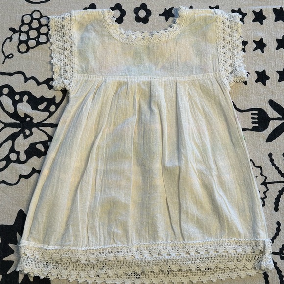 VINTAGE EMBROIDERED TODDLER DRESS 2T - Picture 7 of 7